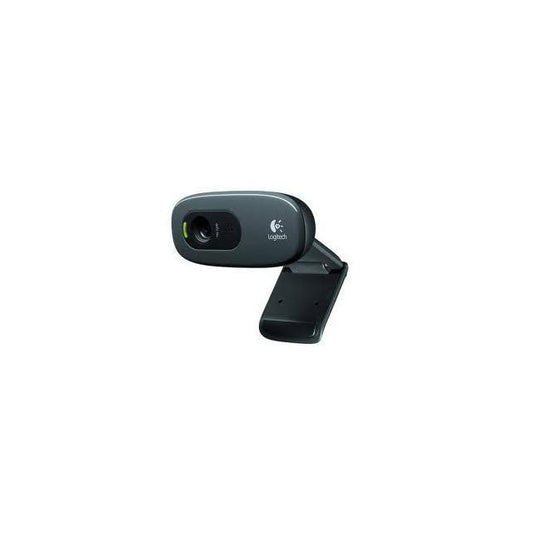 LOGITECH C270 3MP HD Webcam 720p/30fps, Widescreen Video Calling, Light Correc