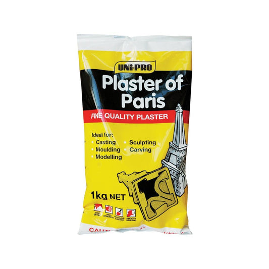 Uni Pro Plaster of Paris 1kg Fine Quality Smooth Finish