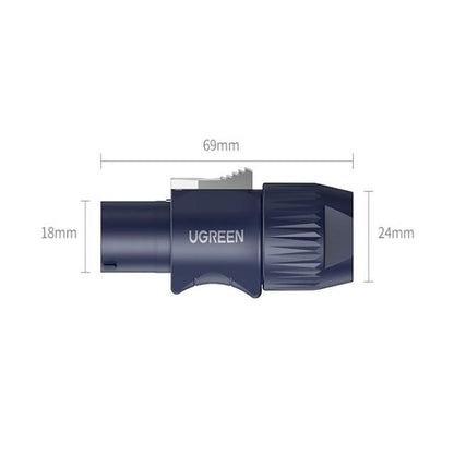 UGREEN 60380 C-NL4FC Speaker Connector