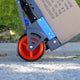 Easyroll 95mm Rubber Wheel - Plastic Centre - Solid - Puncture Proof