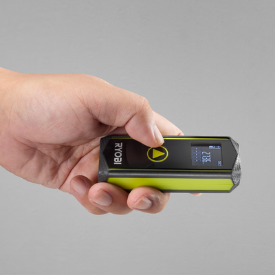 Ryobi 20m Laser Distance Measurer - Accurate Measurement Tool - Compact Design