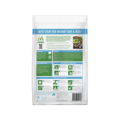 Munns Professional Turf Starter Fertiliser - 2.5kg - Granular - All Lawns