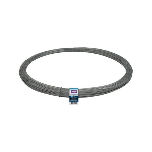 Jack Handyfence Wire - 2.5mm x 300m - Galvanised - Durable & Soft - Auzzistore