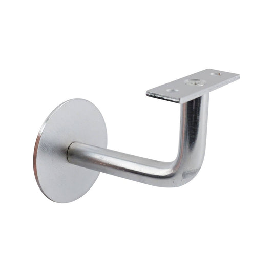 Carinya Handrail Bracket - 160mm - Chrome Plated Steel - Flat Top - Auzzistore