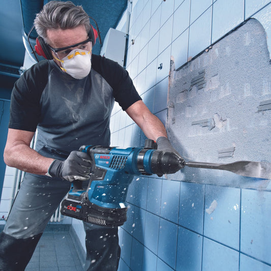 Bosch 18V Professional Biturbo Rotary Hammer 5.8J - Skin Only - 430mm x 250mm x 93mm – view 2 - Auzzistore
