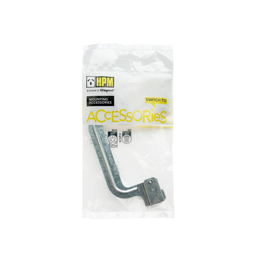 HPM 6mm Linea Plasterboard Metal Mounting Clip Bracket - Durable Metal - Secure Installation – view 2 - Auzzistore