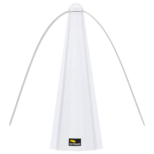 Brilliant White No Fly Zone Fly Repellent Fan 2 Pack - 92mm x 242mm - Portable – view 2 - Auzzistore