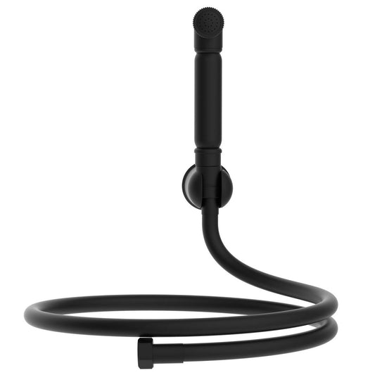 Evekare 1 2m Matte Black PVC Bidet Spray with Holder - Lead-Free - Wall-Mounted – view 2