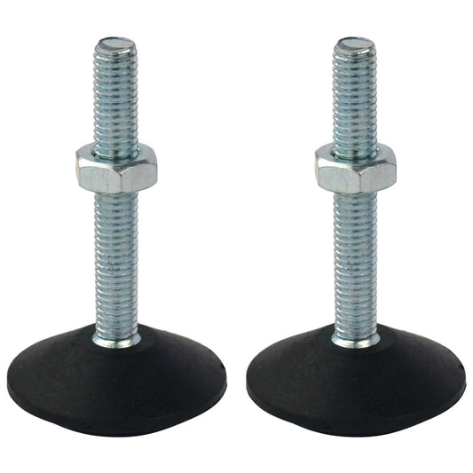 Richmond Fixed Cone Levelling Foot 40mm Zinc Plated 2 Pack - Auzzistore