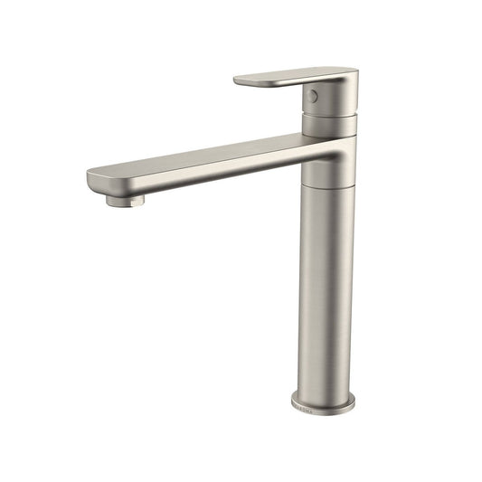 Caroma Brushed Nickel Luna Sink Mixer - Lead Free Brass - 50mm x 260mm