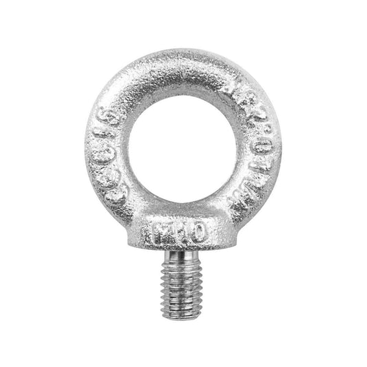 Pinnacle M10 Zinc Plated Eye Bolt 42x65x13mm Heavy Duty Steel - Auzzistore