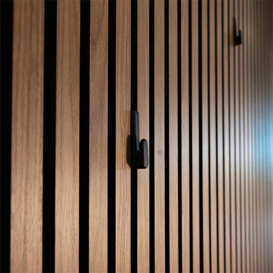 Mode Acoustic Panelling Picture Hooks 2 Pack - 110cm x 110cm - Black - Easy Installation – view 2 - Auzzistore