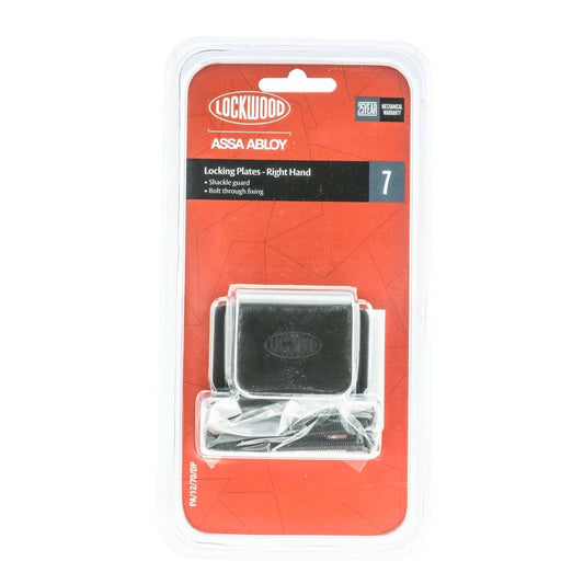 Lockwood Locking Plates 70mm Hardened Steel Right Hand Security - Auzzistore