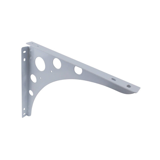Carinya Euro Bracket 300mm x 300mm White Steel 100kg Load Capacity - Auzzistore