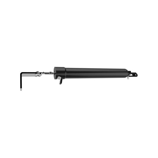 Rolltrak Black Pneumatic Screen Door Closer 300mm Steel Easy Hold - Auzzistore