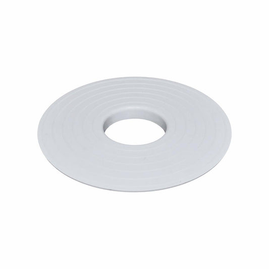 Kinetic 80mm Waste Tray Floor Flange PVC Light Grey Water Drainage - Auzzistore