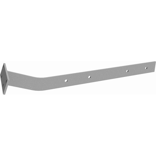 Dunnings Fascia Bracket - 50 x 6mm - Hot Dip Galvanised - 22.5-Degree Pitch - Auzzistore