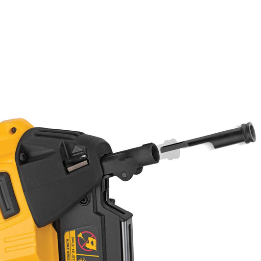 Dewalt 18V XR Li-Ion Cordless Concrete Angled Nailer Kit DCN890P2-XE - 2 Batteries - 460mm x 170mm x 490mm - Gas-Free Operation - Variable Power Settings – view 2 - Auzzistore