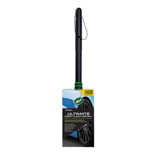 Turtle Wax Ultimate Deep Clean Brush - 1 Pack - 86mm x 405mm - Non-Scratch Bristles - Auzzistore