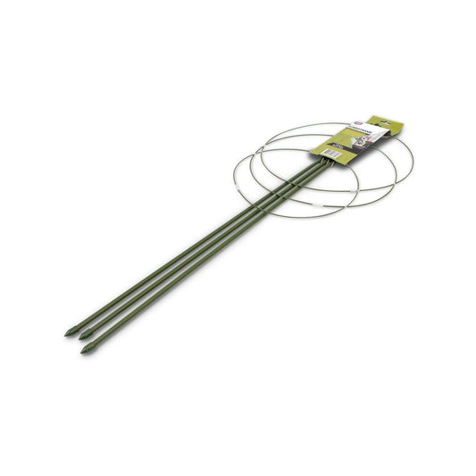 Jack Flower Frame - 750mm Steel - Durable - Green Finish - Support - Auzzistore