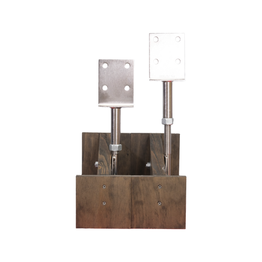 Roof Extenda Bracket - 250mm to 310mm - Mild Steel - Adjustable Height – view 2 - Auzzistore