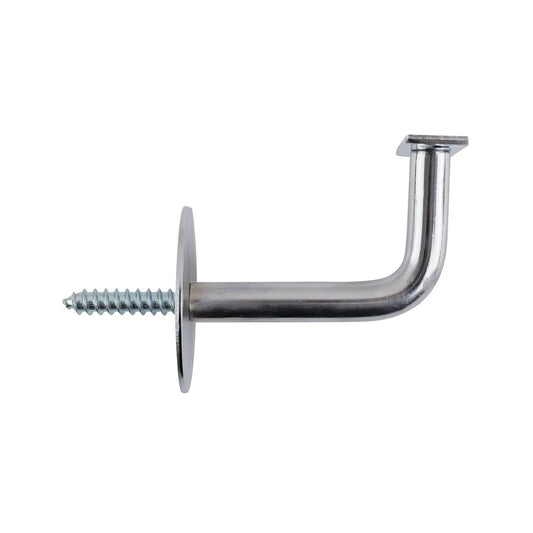 Carinya Handrail Bracket - 160mm - Chrome Plated Steel - Flat Top – view 2 - Auzzistore