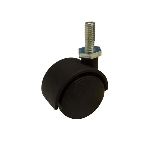 Move It Hooded Thread Pin Castor 30mm Nylon 2 Pack Durable Comfort - Auzzistore