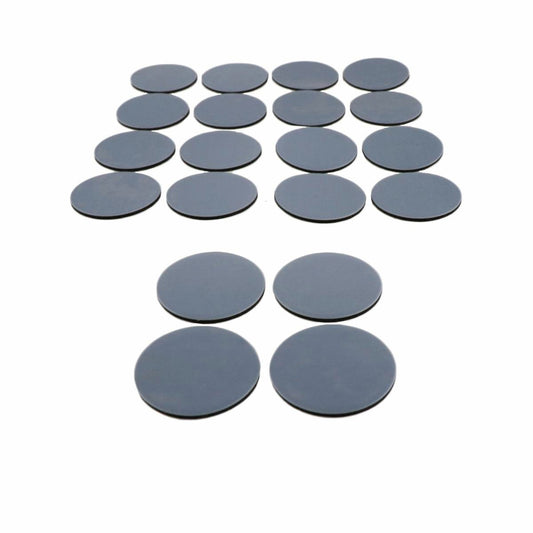 Surface Gard Self Adhesive Slider - 25mm - PTFE - Easy Movement - 20 Pack - Auzzistore
