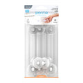 Perma Child Safety Flexi Locks - 18cm - Plastic - 20 Pack - Strong Adhesive