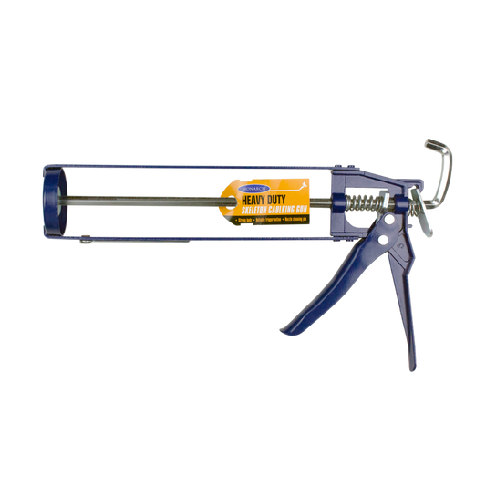 Monarch Heavy Duty Caulking Gun - 55mm Powder Coated Steel - Easy Use - Auzzistore