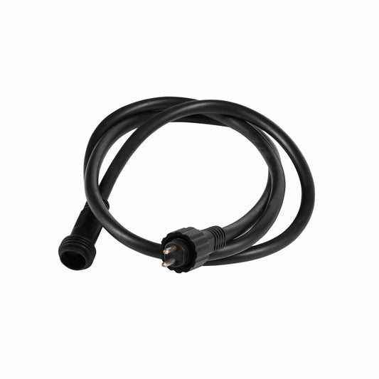 Elluminate Extension Cable 2m - Outdoor Lighting - IP44 Weatherproof - Black