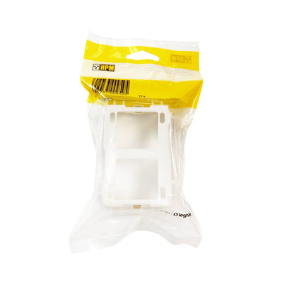 HPM Universal Flush Mount Mounting Box - 110mm x 180mm x 45mm - Durable Plastic