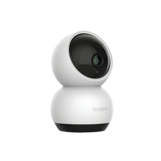 Swann Evo 2K Indoor Pan Tilt Camera - 355° Pan - Night Vision - Two-Way Audio