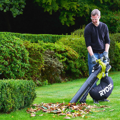 Ryobi Cordless Blower Vacuum - Tool Only - 36V - Mulching Function
