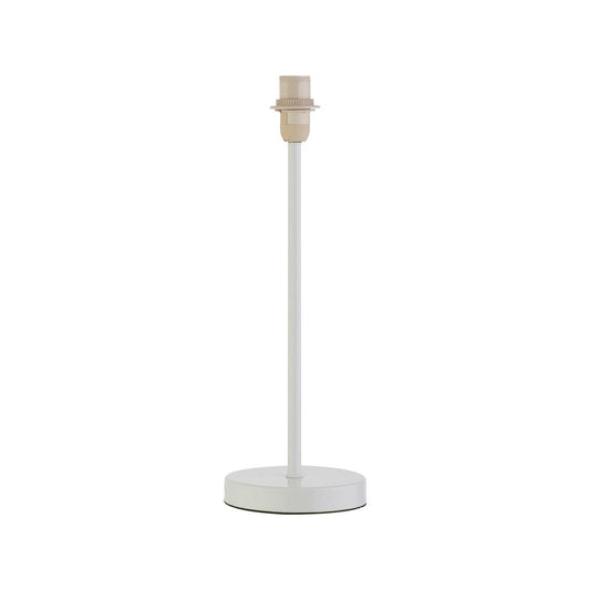 Verve Design Mardin Lamp Base White 36cm Metal Classic Lighting