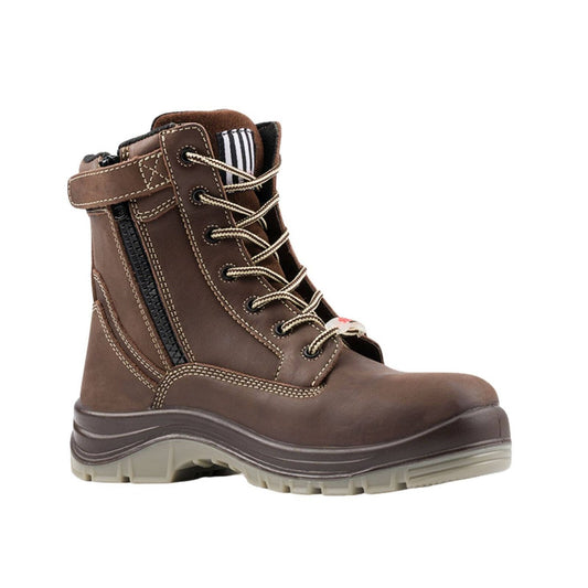Shewear Pursues Brown Womens Safety Workboots Size 8 - Water-Resistant - Slip Resistant – view 2