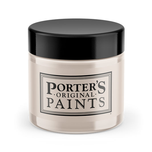 Porter S Paints 100ml Eggshell Finish Paint Sample Pot - Himalayan Salt - Washable, Low Odour - Auzzistore