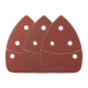 Ryobi Detail Sanding Set - 10 Piece - 100 x 140mm - 80/120/240 Grit