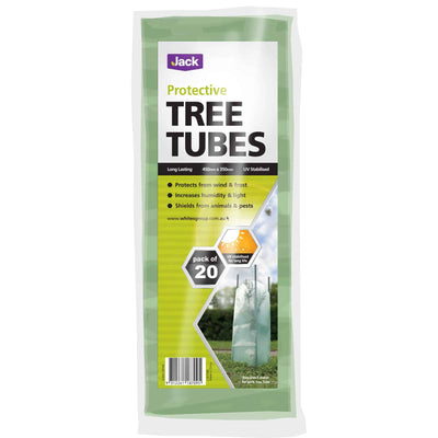 Jack Protective Tree Tube 450 x 350mm Plastic 20 Pack UV Stabilised