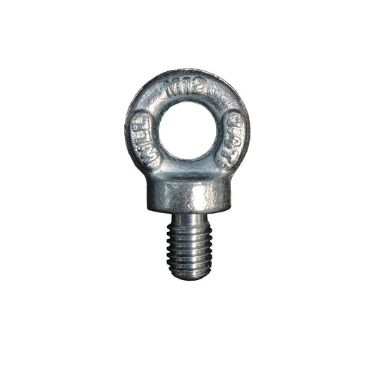 Gorilla M12 Collared Eyebolt - 0.4 Tonne - Metric Coarse Thread - 33mm x 54mm x 22mm - Auzzistore