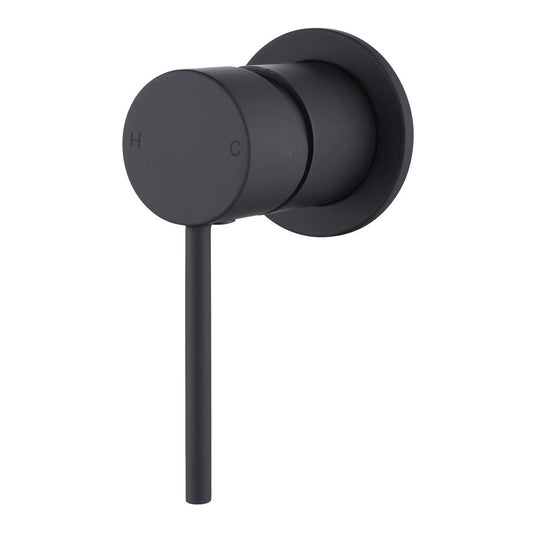 Mondella Resonance Shower Mixer - 35mm - Matte Black - Lead-Free - Modern Design