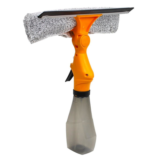 Sabco Bulldozer Complete Angle Window Washer - 90mm x 390mm - Black & Orange - Auzzistore