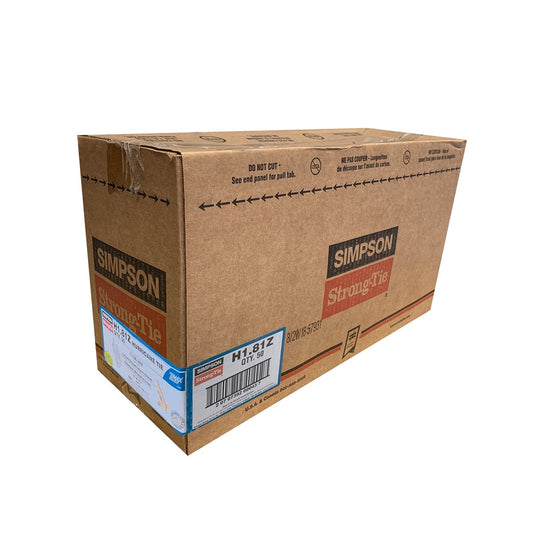 Simpson Strong Tie Hurricane Tie - 135 x 135 x 21mm - 50 Pack - Grey – view 2 - Auzzistore
