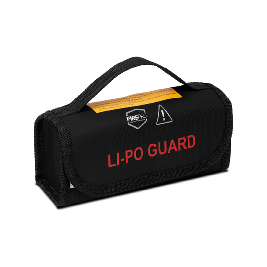 Firepro Lithium Ion Battery Fire Resistant Bag - 190mm x 70mm x 70mm - Waterproof, Fireproof