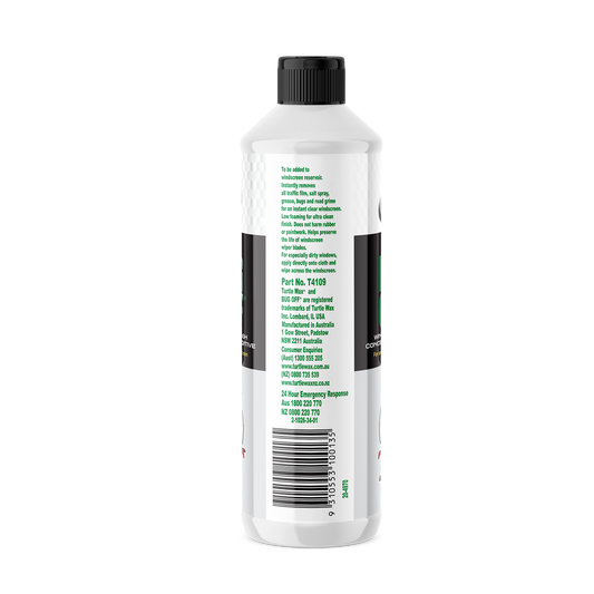 Turtle Wax Bug Off Windscreen Wash - 500ml - Low Foaming Formula – view 2