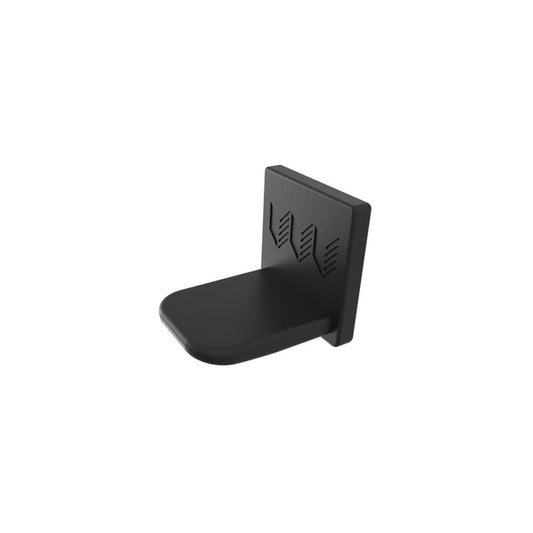 ProtectorAl Friction Fit Handrail End Cap - 20mm - Powdercoated Aluminium - Black Matt - Auzzistore