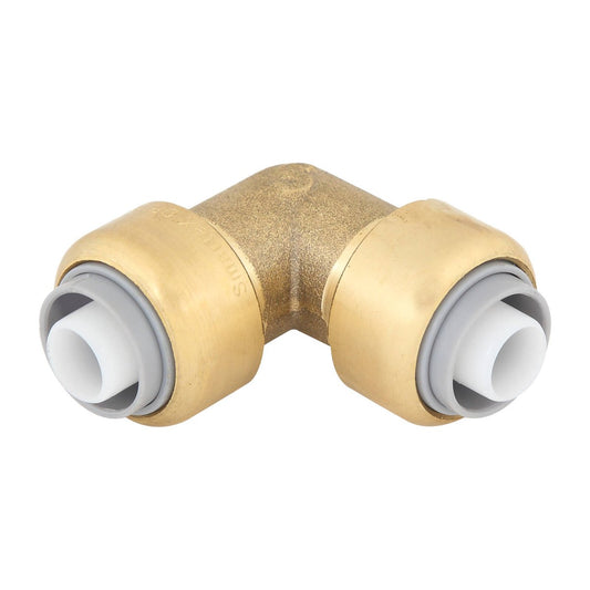 Smartex Pex Elbow Fitting - 16mm - Lead Free Brass - Push-Fit - Durable - Auzzistore