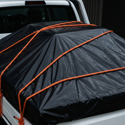 Grunt 2 x 5m Black 140um Multi Use Plastic Film - Durable - Reusable - Weather Protection