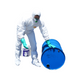 Pro Val Hazguard MP5 Disposable Coverall XXL - White - Protection Against Particulates
