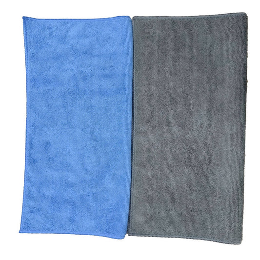 All Set Automotive Microfibre Cleaning Cloth 12 Pack - 350gsm - 40x40cm - Super Absorbent – view 2